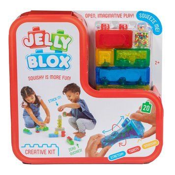 Сенсорний конструктор Набір креативу, 20 дет., Jelly Blox 931692 фото