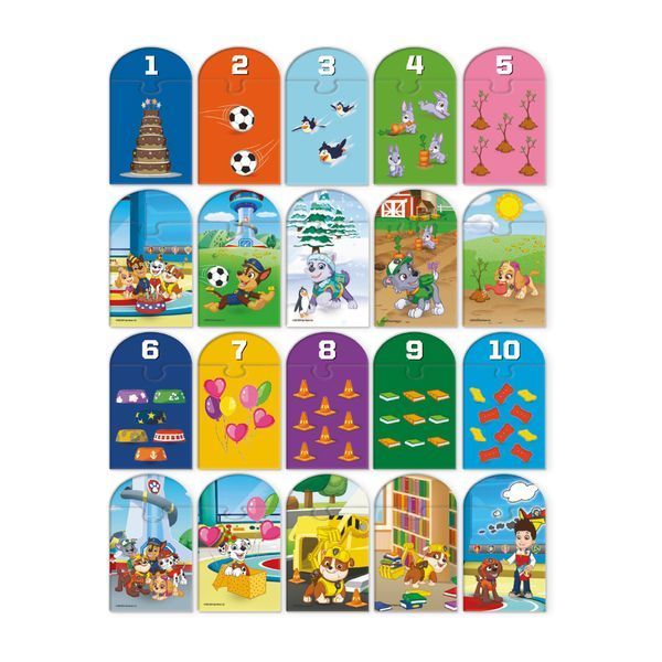 Навчальна гра Paw Patrol &laquo;Лічба від 1 до 10&raquo;, DODO 200621 фото