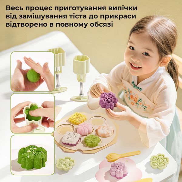 Набір з кінетичним піском Тістечка, MiDeer MD2325 фото