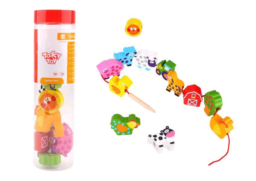 Шнурівка Ферма, Tooky Toy TP512 фото